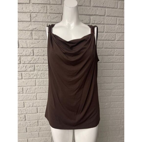 Kenneth Cole New York Brown Tank Top Size L - Picture 1 of 8